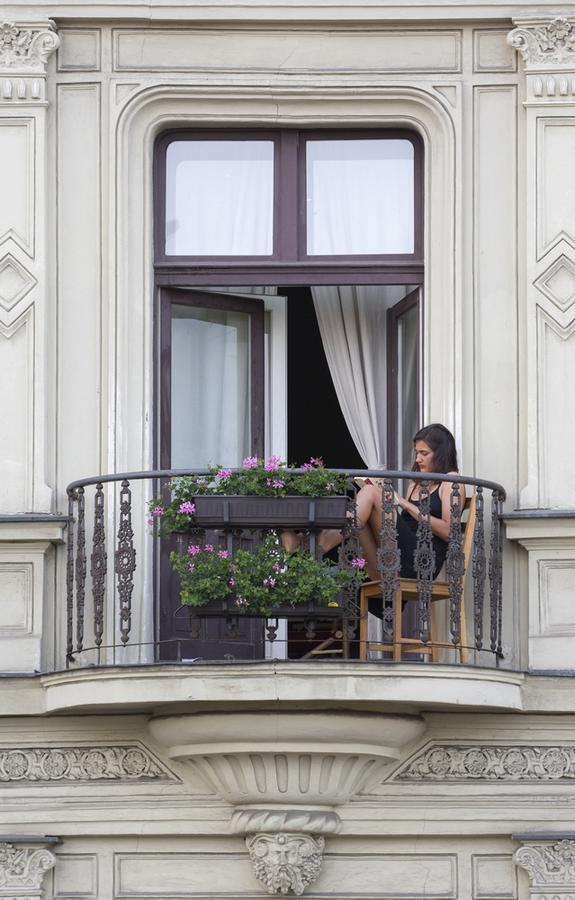 A Plus Hotel & Hostel Prag Exterior foto